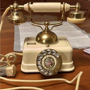 Retro French style phone. Made in Japan